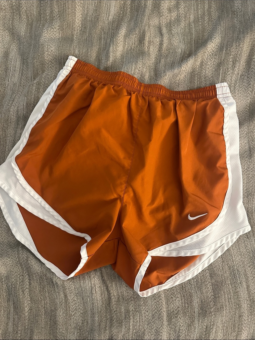 Nike Burnt Orange Running Shorts